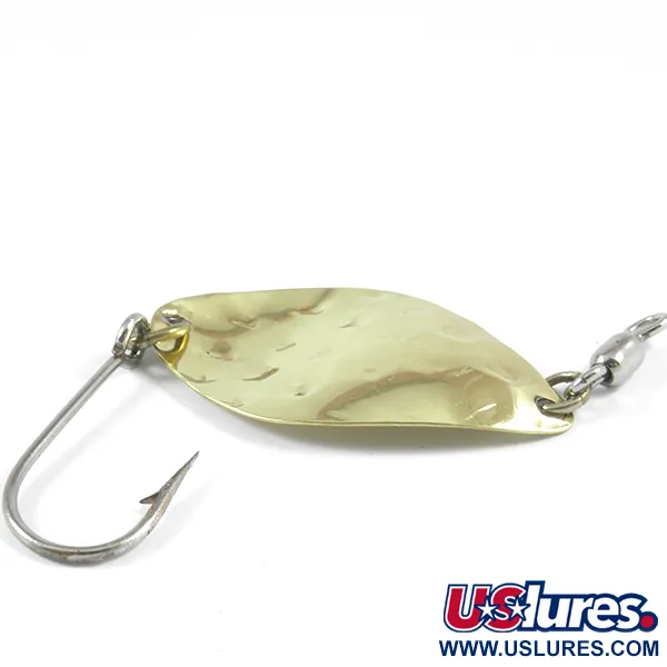 Luhr Jensen Manistee 3 Skeddrag, Guld, 9g, Hamrad, #3522