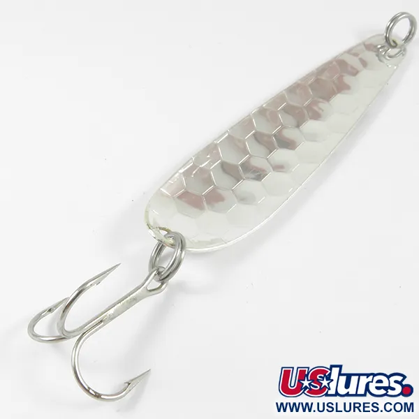 Northern King 28 UV Skeddrag, Silver, 14g, UV-reaktiv, #3530