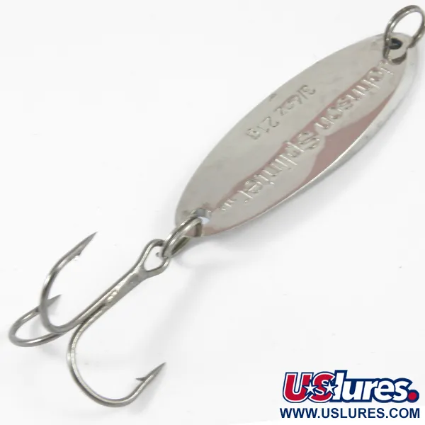 Johnson Splinter Skeddrag, Nickel / Blå, 21g, Snabbsjunkande, #3547