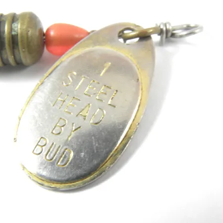 Yakima Bait Steel Head 1 by Bud Spinnare, Nickel/Gul, 3g, #3557