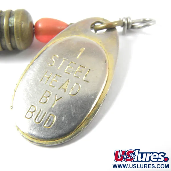 Yakima Bait Steel Head 1 by Bud Spinnare, Nickel/Gul, 3g, #3557