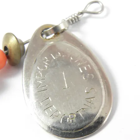 IMPORTACIONES DEPORTIVAS 1 Spinnare, Nickel, 3,5g, Mässingskropp, #3558