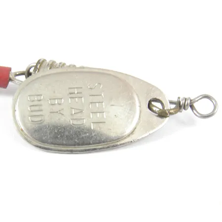 Yakima Bait Steel Head 1 by Bud Spinnare, Nickel, 3g, räfflad kropp, #3561