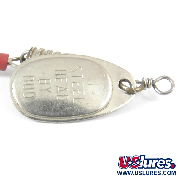 Yakima Bait Steel Head 1 by Bud Spinnare, Nickel, 3g, räfflad kropp, #3561