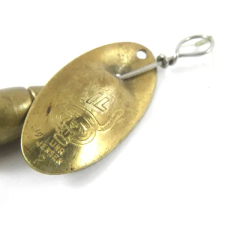 Luhr Jensen Tiger Tail Spinnare, Brons, 3,6g, Dressad krok, #3562