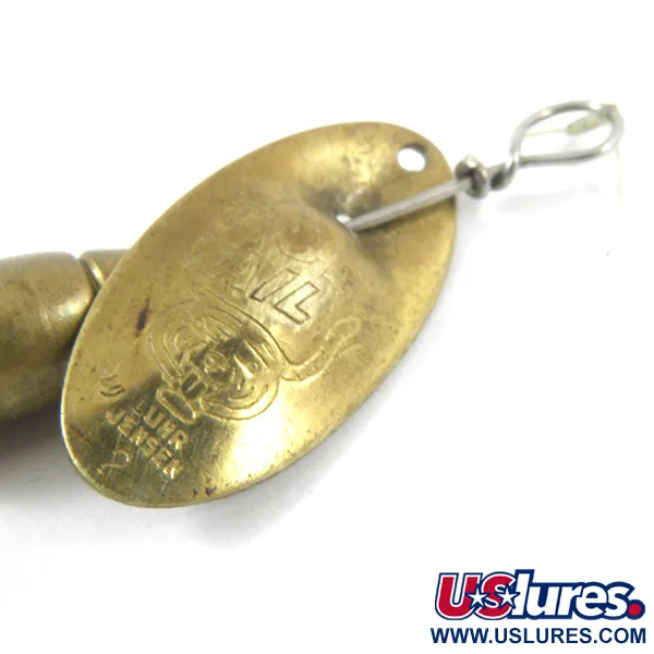 Luhr Jensen Tiger Tail Spinnare, Brons, 3,6g, Dressad krok, #3562