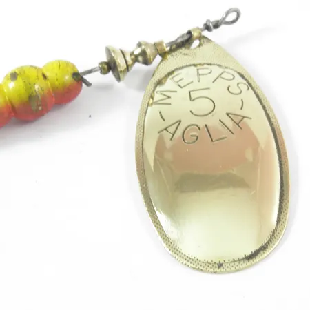 Mepps Aglia 5 Spinnare, Mässing, 14g, Mässingsked, #3587