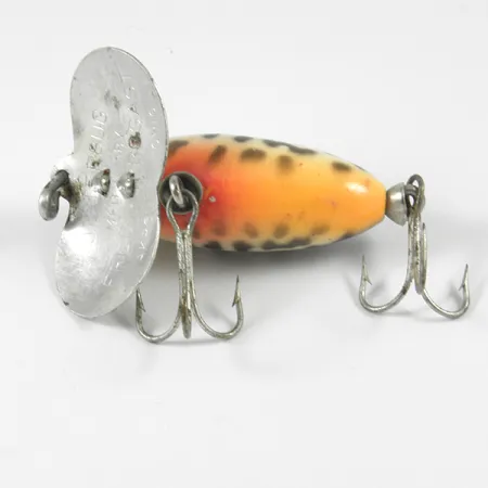 Fred Arbogast Jitterbug Ytbete, Tiger, 7g, Metallsked, #3589