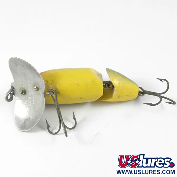 Fred Arbogast Jitterbug Jointed Ytbete, Abborre, 10g, Ledat, #3590