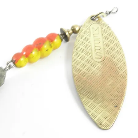 Mepps Aglia Long Mino Spinnare, Mässing, 30g, Pilsblad, #3621