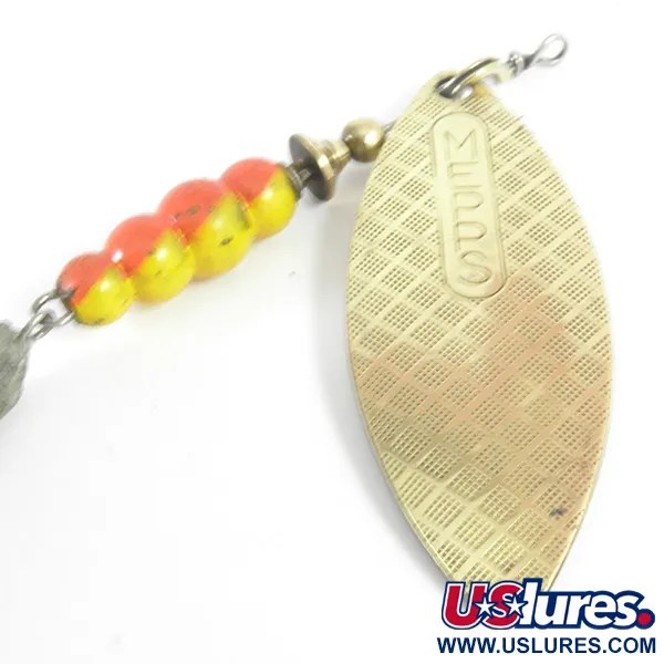 Mepps Aglia Long Mino Spinnare, Mässing, 30g, Pilsblad, #3621