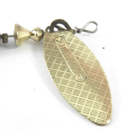 Mepps Aglia Long 1 Mino Spinnare, Guld, 6g, Willow-sked, #3622