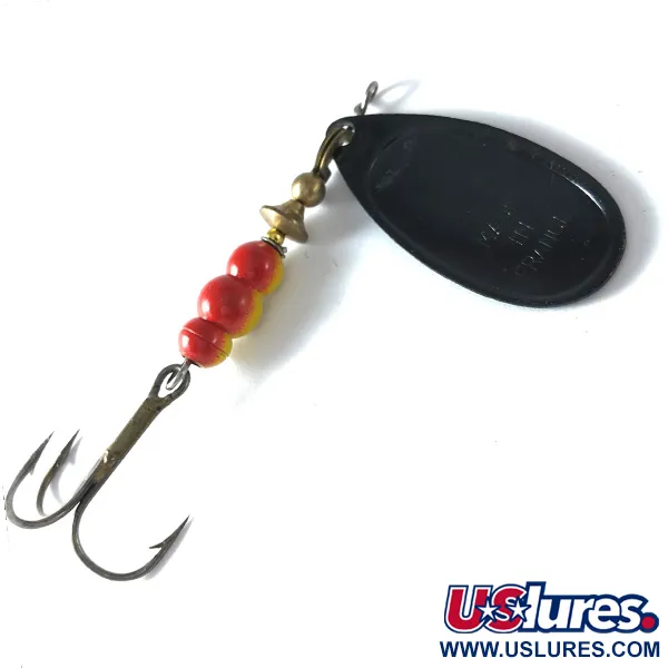 Mepps Aglia 4 Spinnare, Svart, 9g, Oval Sked, #3633