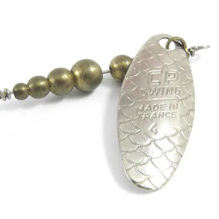 C.P. Swing CP-Swing 4 Spinnare, Nickel/Mässing, 4,7g, Fjällmönster, #3636