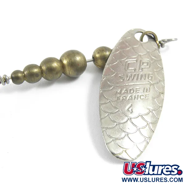 C.P. Swing CP-Swing 4 Spinnare, Nickel/Mässing, 4,7g, Fjällmönster, #3636
