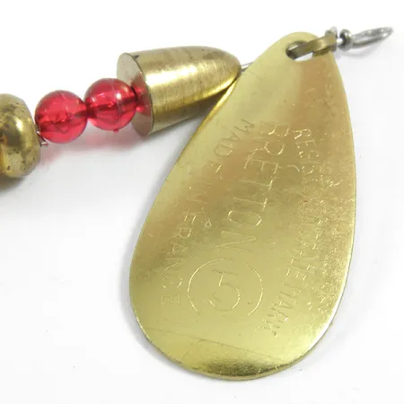 Bretton Spinnare, Guld, 10g, Droppformad Sked, #3638