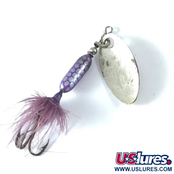 Worden’s Original Rooster Tail Spinnare, Silver/Lila, 2.6g, #3654