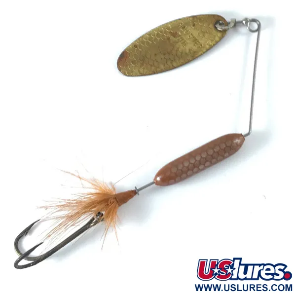 Yakima Bait Worden’s Original Rooster Tail Spinnare, Mässing/Brun, 8g, #3659