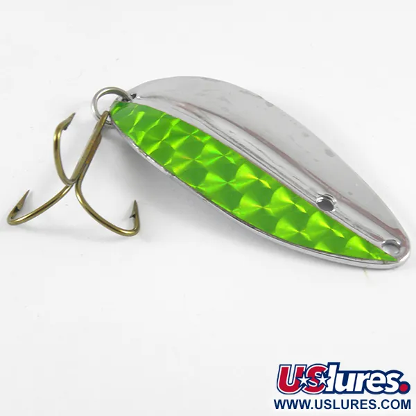 Skeddrag TODDCO Main liner, Nickel / Grön, 11g, Bikakemönster, #3670