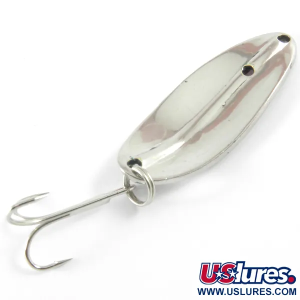 TODDCO Main liner Skeddrag, Nickel / Röd, 11g, Split-Finish, #3684