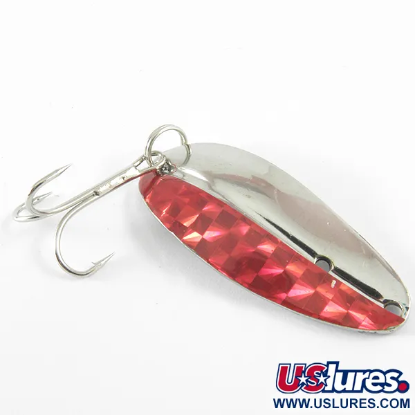 TODDCO Main liner Skeddrag, Nickel / Röd, 11g, Split-Finish, #3684