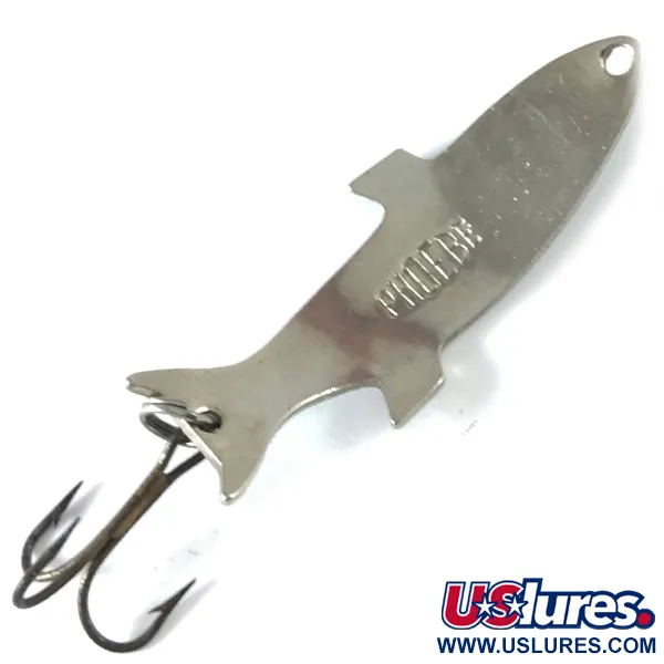 Acme Phoebe Skeddrag, Nickel / Blå, 5,5g, Fiskfjällsprägling, #3687