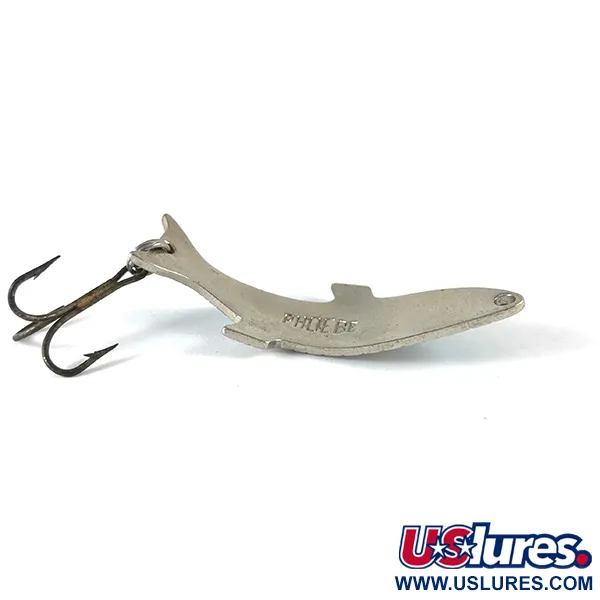 Acme Phoebe Skeddrag, Nickel / Blå, 5,5g, Fiskfjällsprägling, #3687