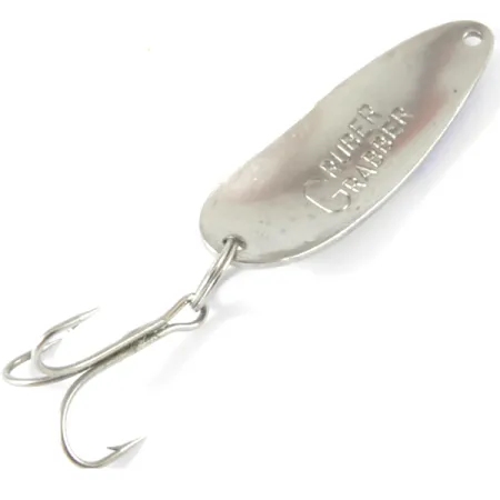 Weaver Lure Ruber Grabber Skeddrag, Nickel/Blå, 7g, Holo-strip, #3729
