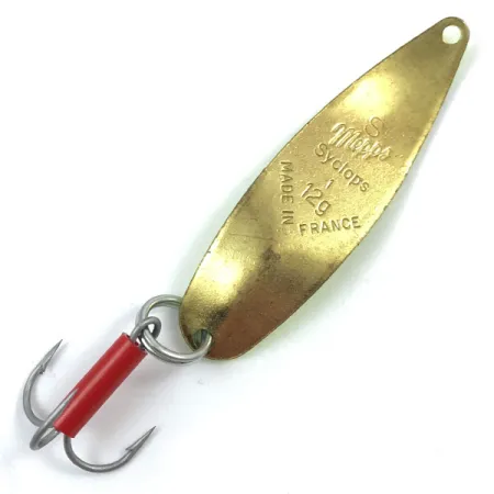 Mepps Syclops 1 Skeddrag, Chartreuse / Guld, 12g, S-Form, #3761