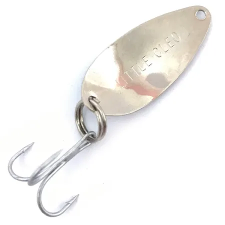 Acme Little Cleo Trollingsked, Nickel / Grön, 1.8g, Split-Finish, #3770