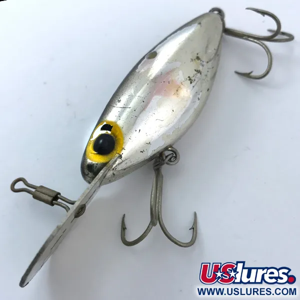 Storm Hot'N'Tot Thin Fin Wobbler, Silver / Svart, 12g, #3796