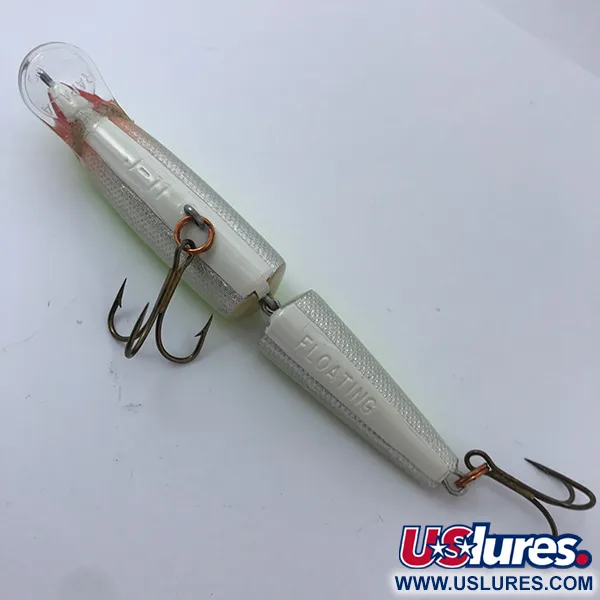 Rapala Jointed J-11 Ledad Vobbler, Gul, 9g, Balsaträ, #3799