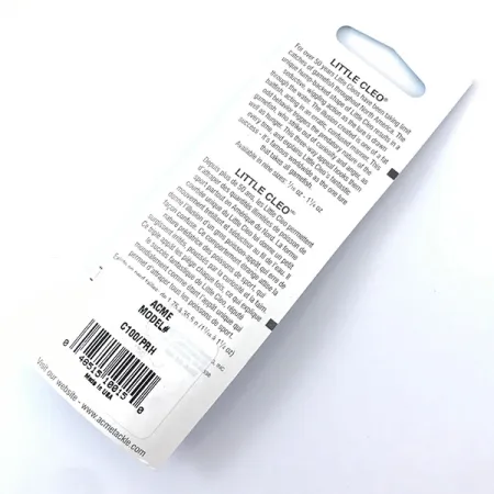 Acme Little Cleo Skeddrag, White Pearl / Red, 9.4g, Vinglande, #3800