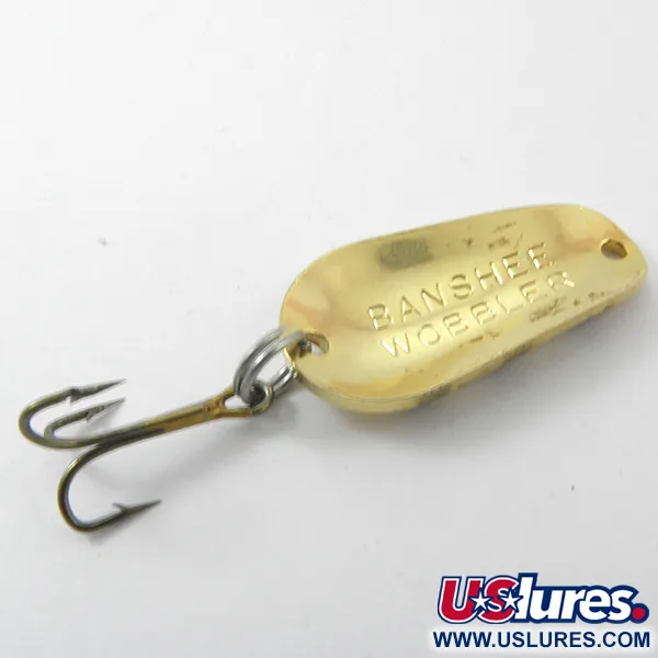 Lucky Strike Banshee wobbler Skeddrag, Guld / Svart, 7g, Klassisk, #3814