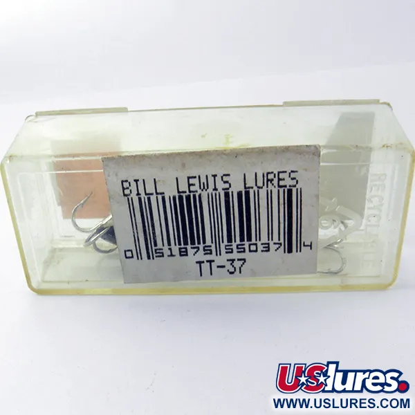 Bill Lewis Tiny-Trap Lipless Crankbait, Silverrandig, 5.5g, #3816