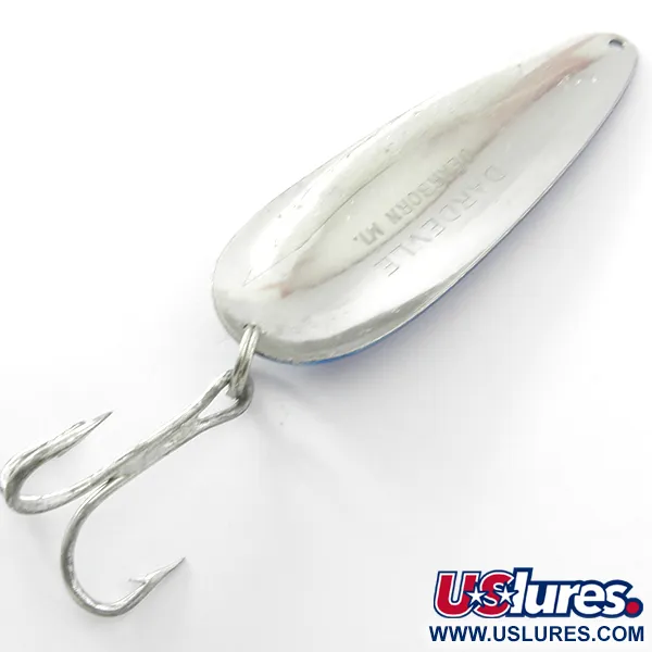 Eppinger Dardevle Skeddrag, Hamrad nickel / Blå, 28g, #3823