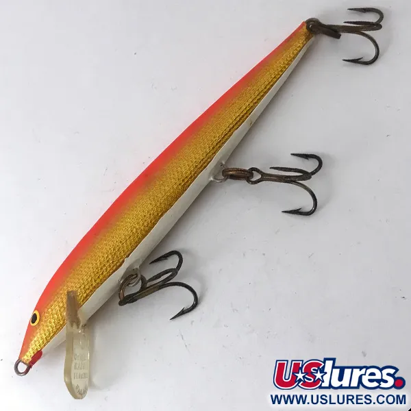 Rapala Original Floater Wobbler, Orange, 5g, Balsaträ, #3835