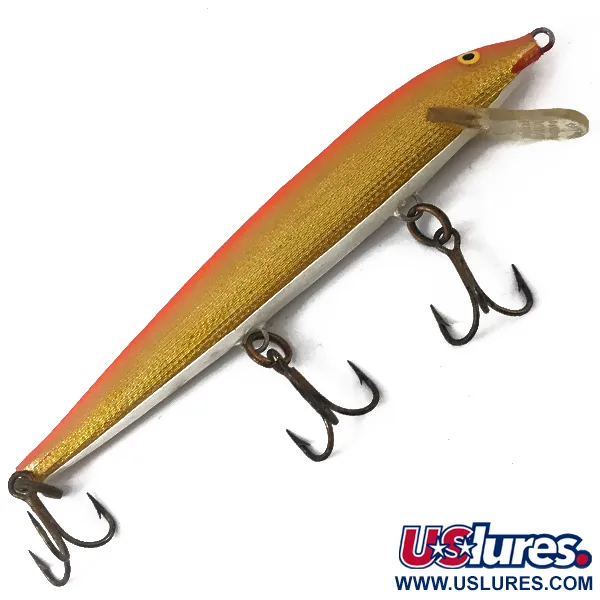 Rapala Original Floater Wobbler, Orange, 5g, Balsaträ, #3835