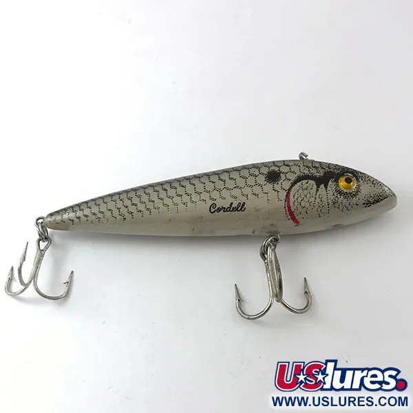 Cotton Cordell Ratt'l Spot Minnow Bete, Grå Pärlemor, 19g, #3841