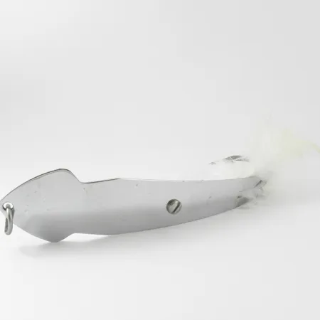 Tony Accetta Pet Spoon 18 Skeddrag, Nickel, 38g, Fjäderkrok, #3847