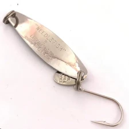 Luhr Jensen Needlefish 2 Skeddrag, Svart/Vit/Nickel, 3g, #3889