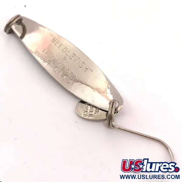 Luhr Jensen Needlefish 2 Skeddrag, Svart/Vit/Nickel, 3g, #3889