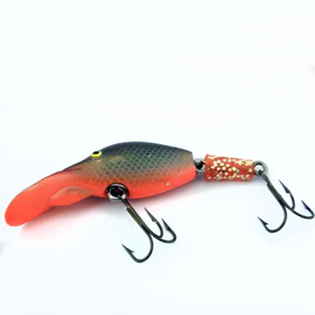Eppinger Sparkle Tail Wobbler, Svart-Orange UV, 6,5g, Glitter, #3898