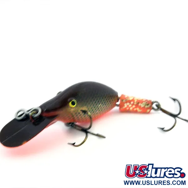 Eppinger Sparkle Tail Wobbler, Svart-Orange UV, 6,5g, Glitter, #3898