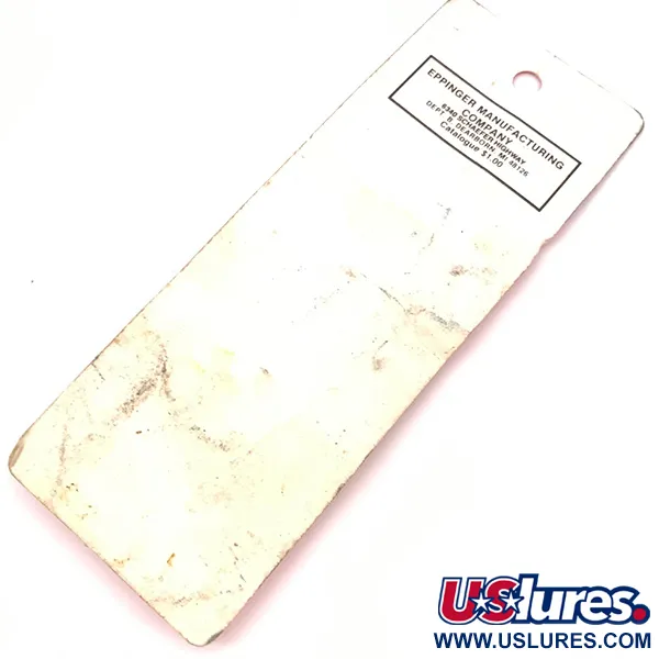 Eppinger Dardevle Skeeter Skeddrag, Röd / Vit, 1g, Vintage, #3912