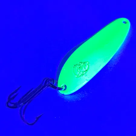 Dardevle Cop-E-Cat 7300 UV Skeddrag, Chartreuse/Nickel, 10g, UV, #3920