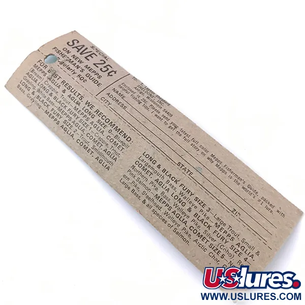 Mepps Aglia 0 Spinnare, Röd / Vit / Silver, 2,5g, Konrotation, #3924