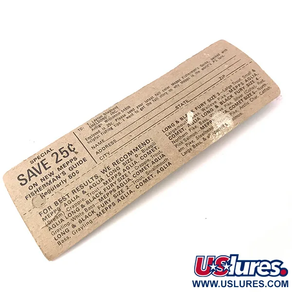 Mepps Aglia 0 Spinnare, Silver, 2.5g, Ekorrsvans, #3926