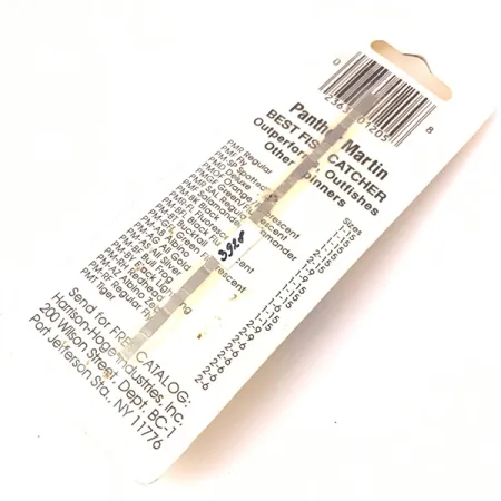 Panther Martin 4 Spinnare, Guld / Röd, 4g, In-Line Blad, #3928