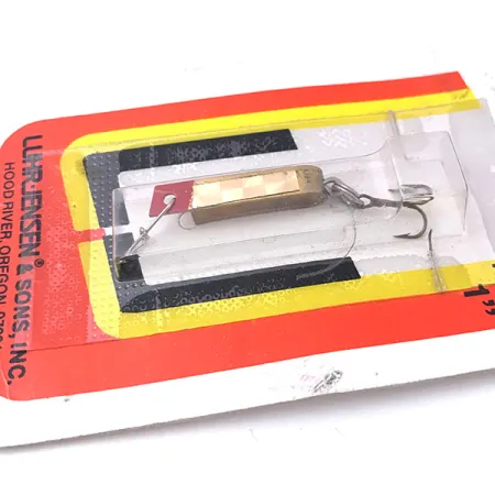 Luhr Jensen Super-Duper 500 Skeddrag, Guld / Röd, 1,4g, Vintage, #3932